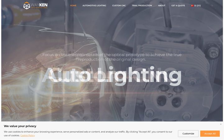 Screenshot of autoprotoway.com