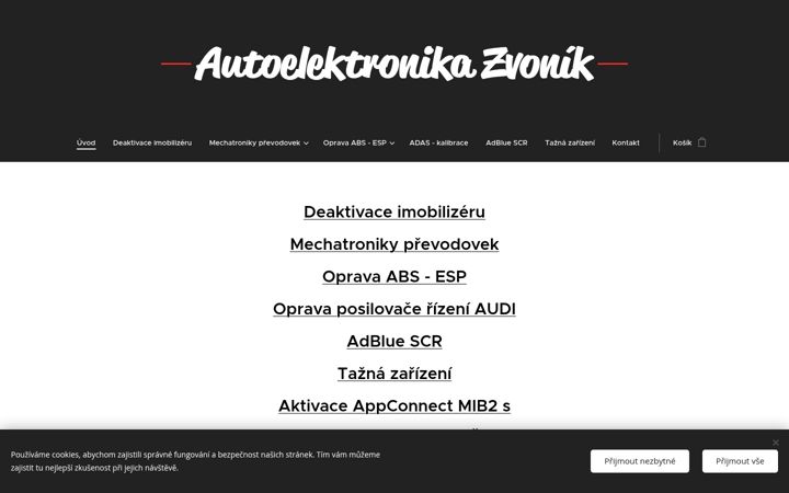 Screenshot of autoradiokod.cz