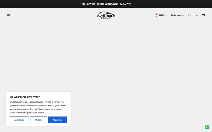 Screenshot του autoradiospecialist.eu