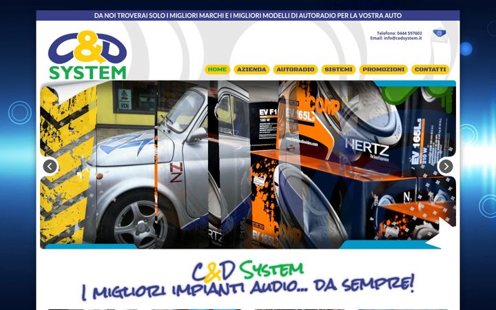 Screenshot του autoradiovicenza.com