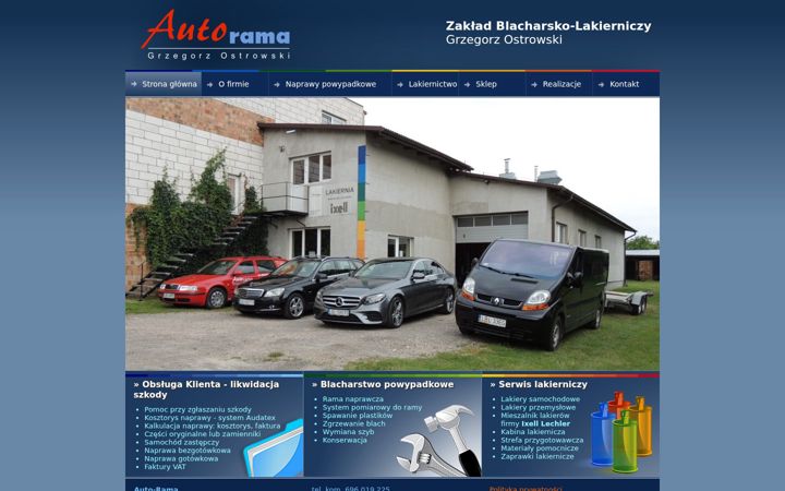 Screenshot of autorama-ostrowski.pl