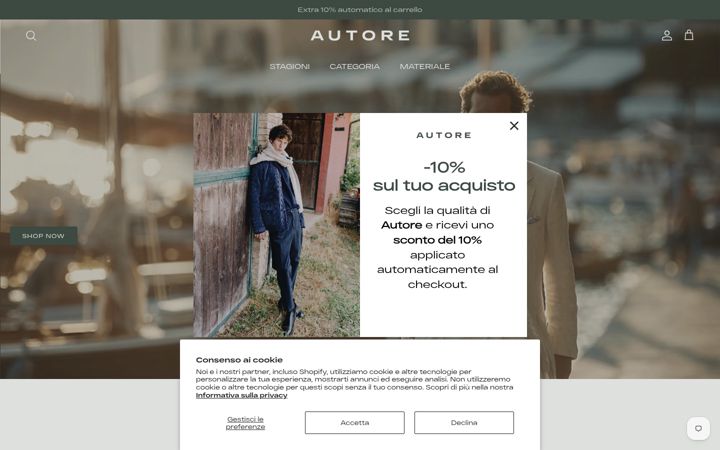 Screenshot of autorebrand.it