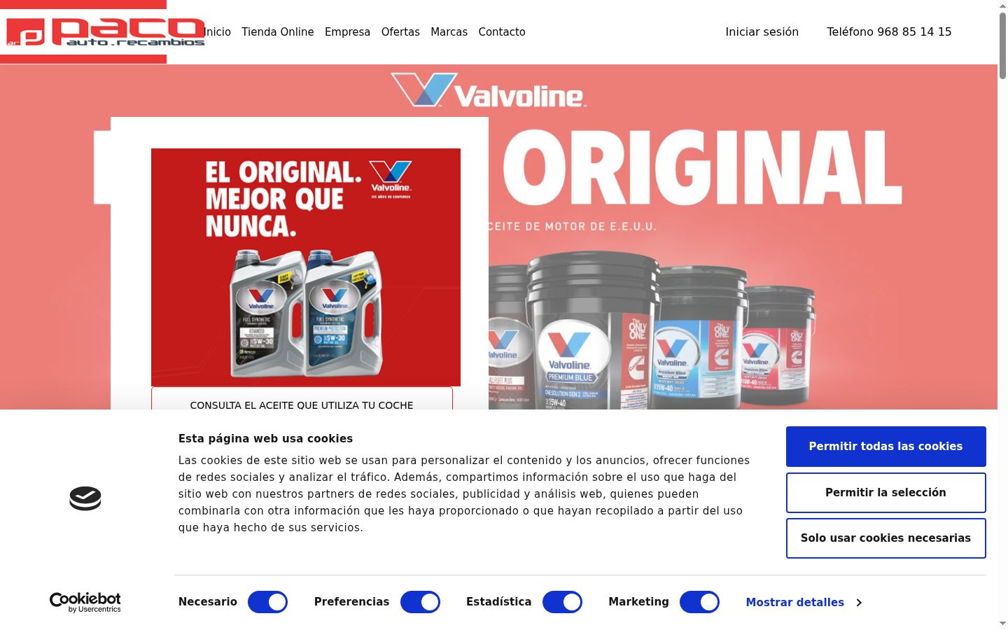 Snímek obrazovky baneru souhlasu zobrazeného před jakoukoli interakcí