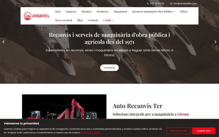 Screenshot of autorecanvister.com