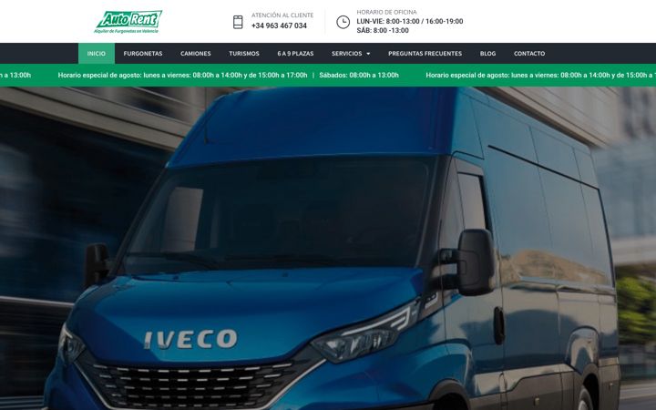 Screenshot of autorent.es