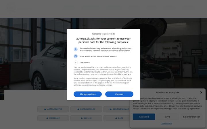 Snímek obrazovky autorep.dk