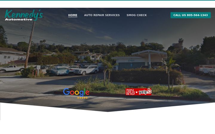 Screenshot of autorepairsantabarbara.com