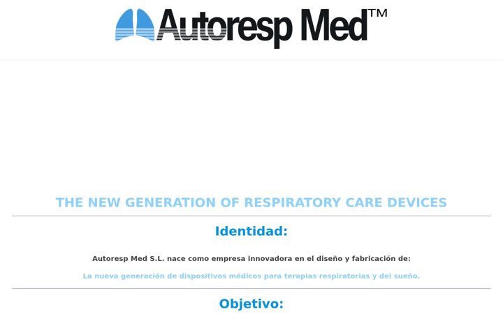 Screenshot of autorespmed.com