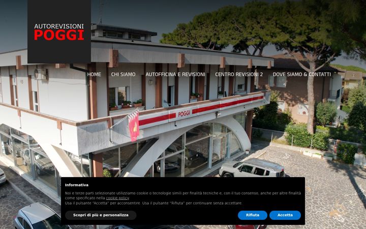 Screenshot of autorevisioni-poggiautofficina.com