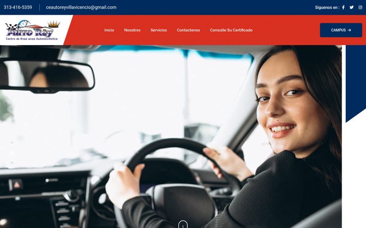 Screenshot of autorey.com.co