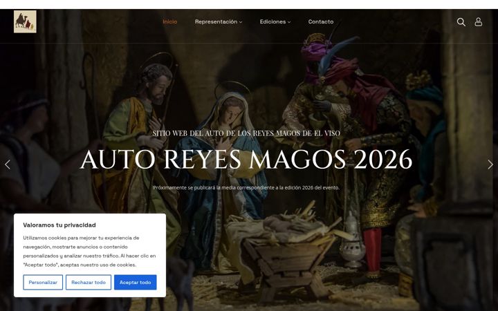 Skærmbillede af autoreyesmagoselviso.com