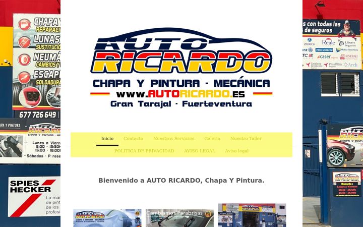 Screenshot of autoricardo.es