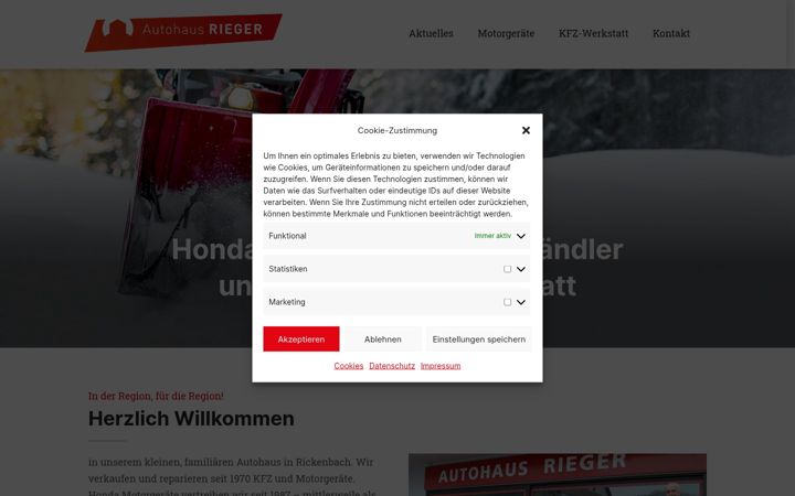Képernyőkép: autorieger.de