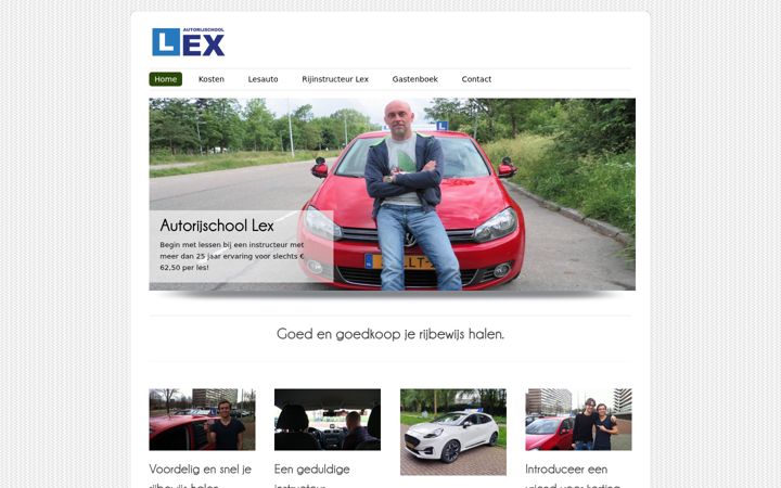 Screenshot of autorijschoollex.info