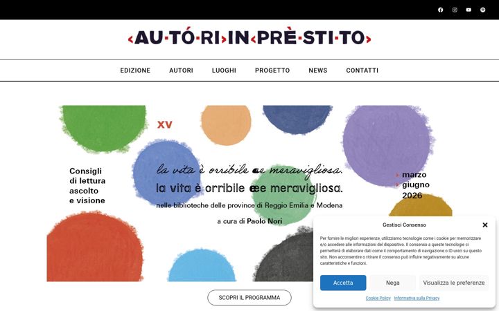Skjámynd af autorinprestito.it