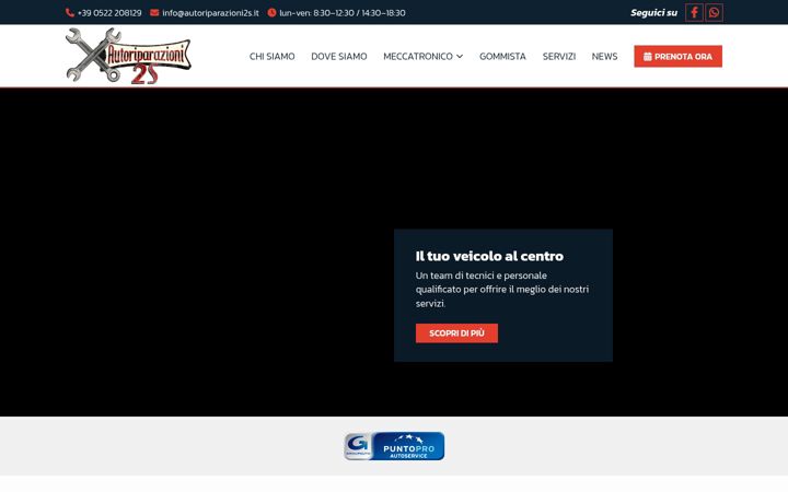 Snimka zaslona za autoriparazioni2s.it