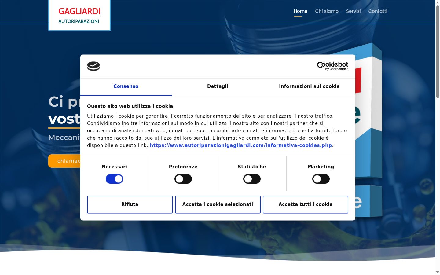 Sutikimo reklamjuostės, rodytos prieš bet kokią sąveiką, ekrano kopija