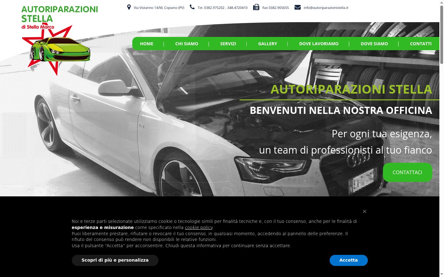 Screenshot tal-banner tal-kunsens muri qabel kwalunkwe interazzjoni