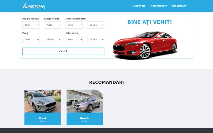 Screenshot of autoritatea.ro