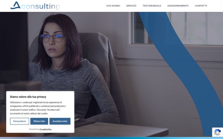 Screenshot of autorizzazionisanitarie.com