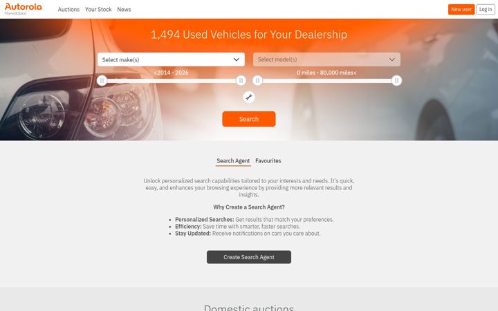 Screenshot of autorola.ie