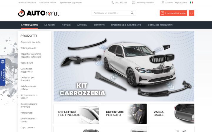 Screenshot of autoron.it