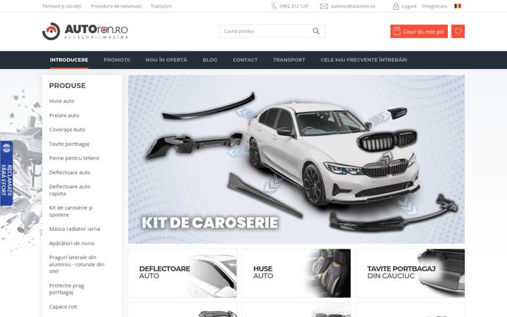 Screenshot of autoron.ro