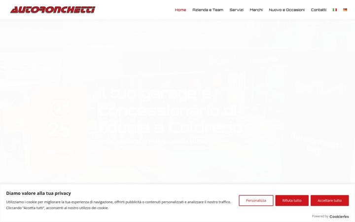 Screenshot of autoronchetti.ch