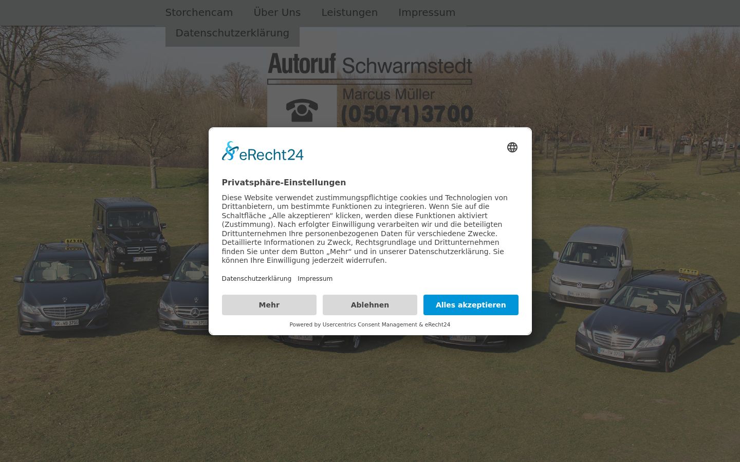Zrzut ekranu banera zgody wyświetlanego przed jakąkolwiek interakcją