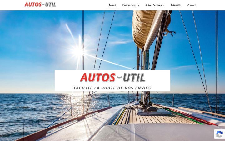 Capture d'écran de autos-util.fr
