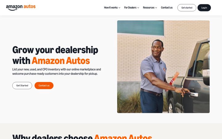 Capture d'écran de autos.amazon