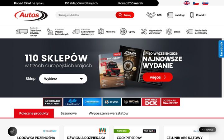 Screenshot of autos.com.pl