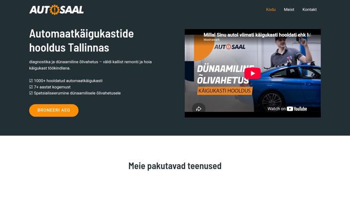 Screenshot of autosaal.ee
