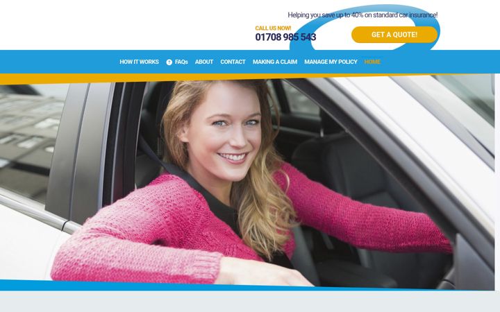 Screenshot of autosaint.co.uk