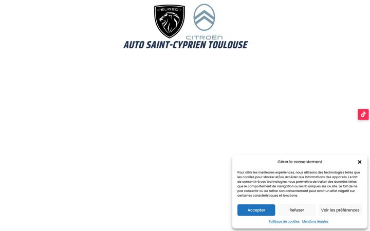 Capture d'écran de autosaintcyprien.fr
