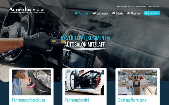 Capture d'écran de autosalon-mitzlaff.de