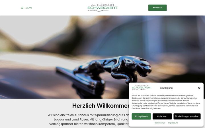 Screenshot of autosalon-schweickert.de