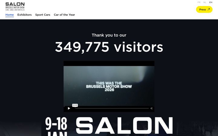 Ekraanipilt saidist autosalon.be