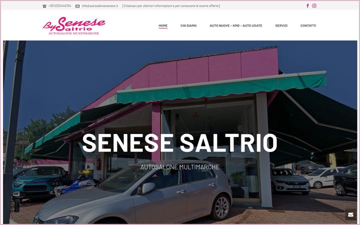 Screenshot of autosalonesenese.com