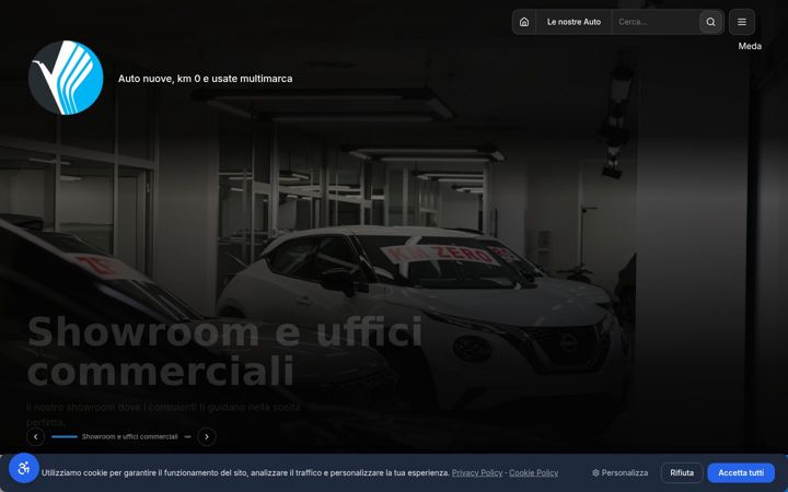 Екранна снимка на autosaloneverga.it