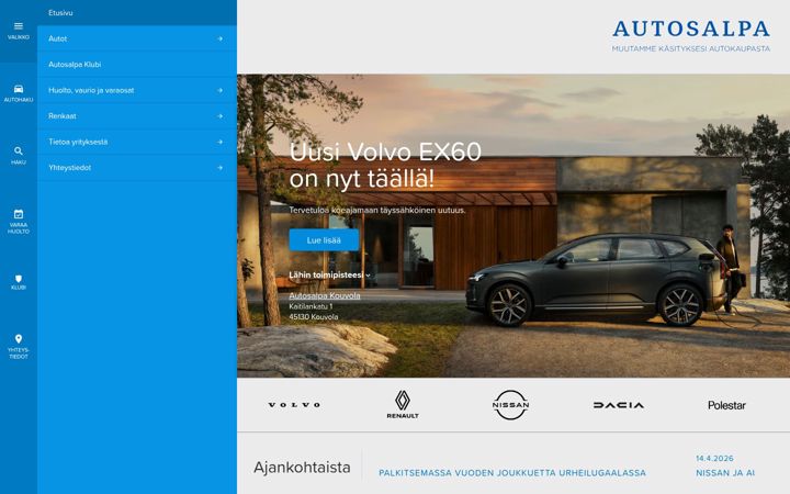 Screenshot of autosalpa.fi