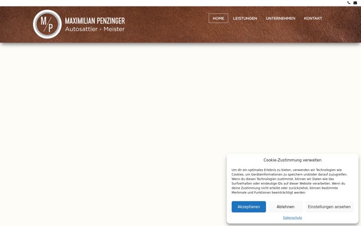 Ekraanipilt saidist autosattler-penzinger.at