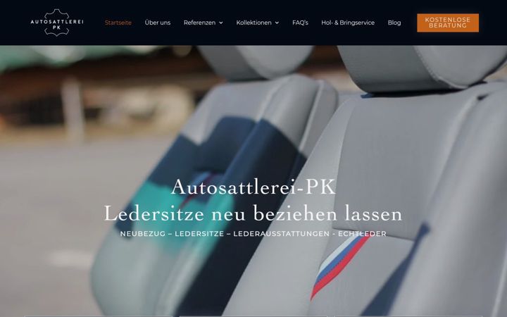 Screenshot of autosattlerei-pk.com