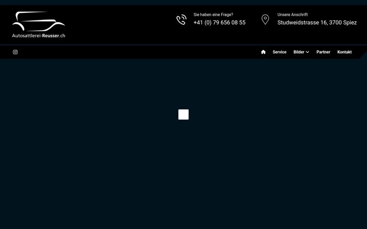 Screenshot of autosattlerei-reusser.ch