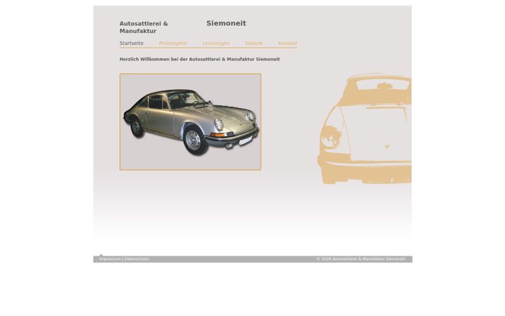 Screenshot of autosattlerei-siemoneit.de