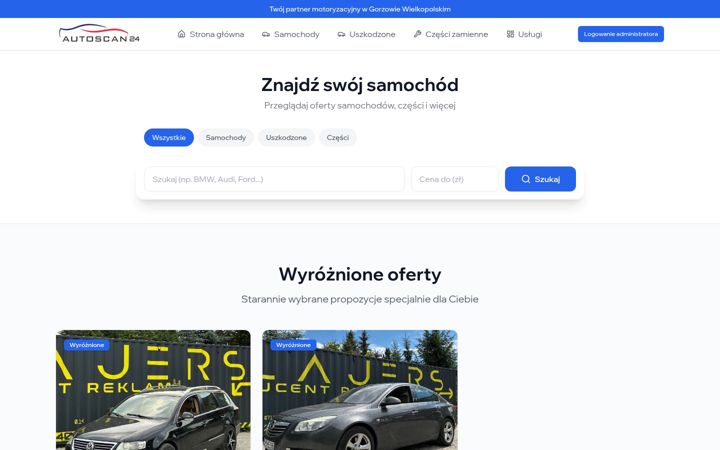Screenshot of autoscan24.pl