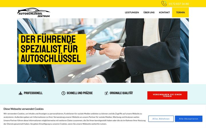 Zrzut ekranu autoschluesselzentrum.de