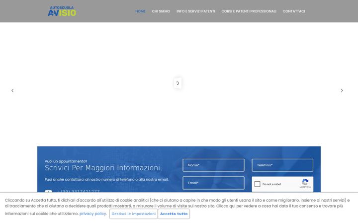 Screenshot of autoscuolaavisio.it