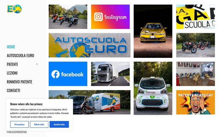 Screenshot of autoscuolaeuro.it