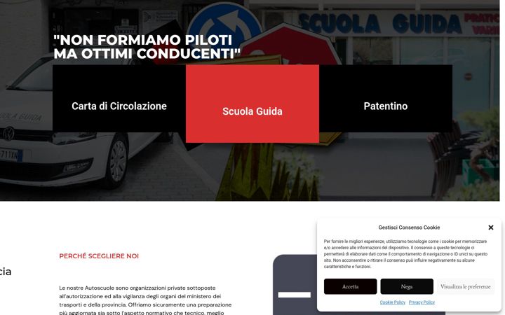 Screenshot of autoscuoledinuzzo.eu